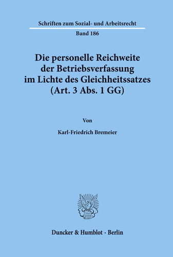 Die personelle reichweite der - die,