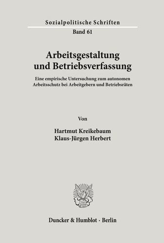 Arbeitsgestaltung und