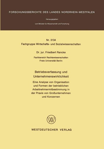 Betriebsverfassung und