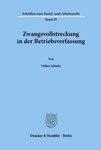 Zwangsvollstreckung der - zwangsvollstreckung, in