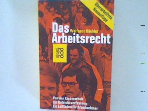 Das arbeitsrecht von - das,