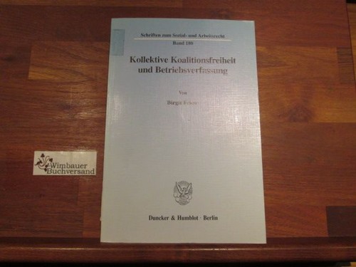 Kollektive koalitionsfreiheit - kollektive,