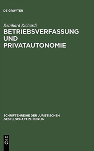 Richardi betriebsverfassung - richardi,
