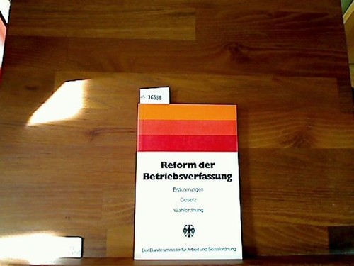 Works constitution reform - works,